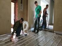 Способ укладки трубы (улитка)