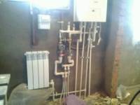 Баня (с теплым полом)