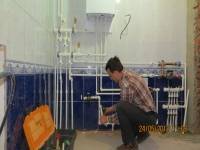  Обвязка котельной в бане