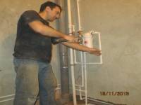 Установка фильтра тонкой очистки под фальш стену